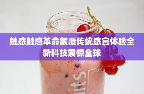 触感触感革命颠覆传统感官体验全新科技震惊全球