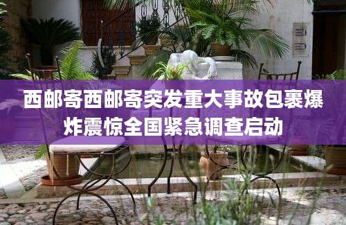 西邮寄西邮寄突发重大事故包裹爆炸震惊全国紧急调查启动