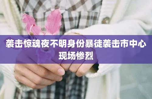袭击惊魂夜不明身份暴徒袭击市中心现场惨烈