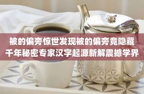 被的偏旁惊世发现被的偏旁竟隐藏千年秘密专家汉字起源新解震撼学界