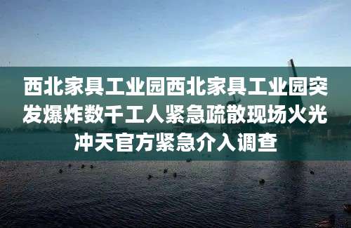 西北家具工业园西北家具工业园突发爆炸数千工人紧急疏散现场火光冲天官方紧急介入调查