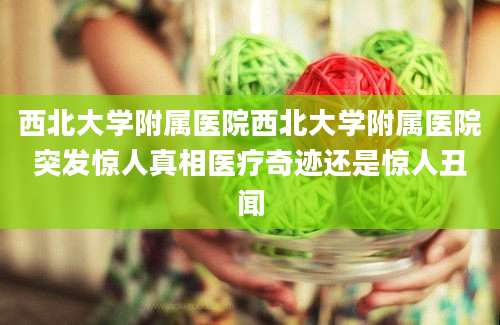 西北大学附属医院西北大学附属医院突发惊人真相医疗奇迹还是惊人丑闻