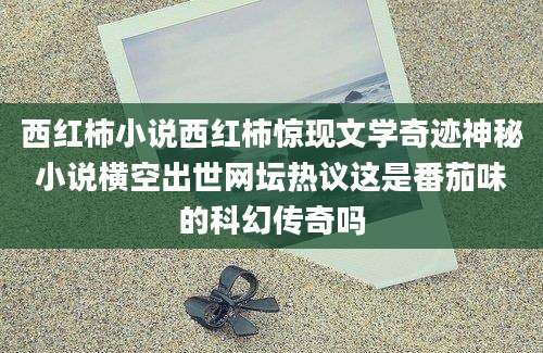 西红柿小说西红柿惊现文学奇迹神秘小说横空出世网坛热议这是番茄味的科幻传奇吗