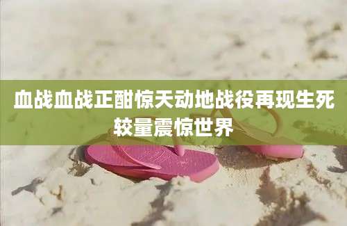 血战血战正酣惊天动地战役再现生死较量震惊世界