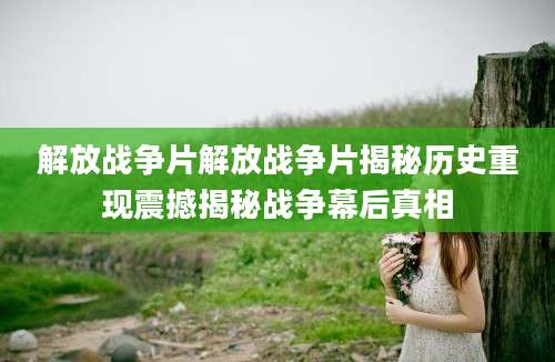解放战争片解放战争片揭秘历史重现震撼揭秘战争幕后真相