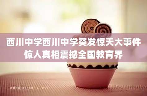 西川中学西川中学突发惊天大事件惊人真相震撼全国教育界
